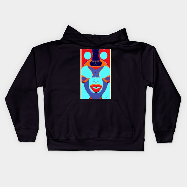 Complex Reality of undefined Kids Hoodie by Psychedeers